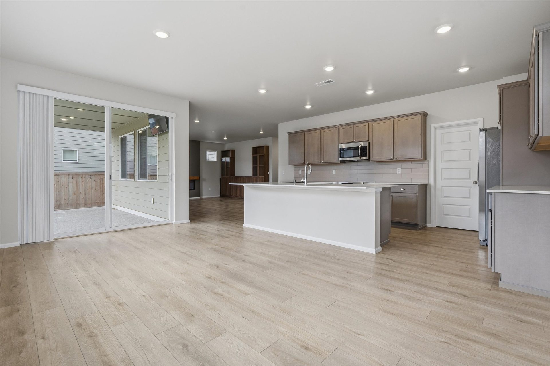 Kitchen Eating Space — Patio Slider